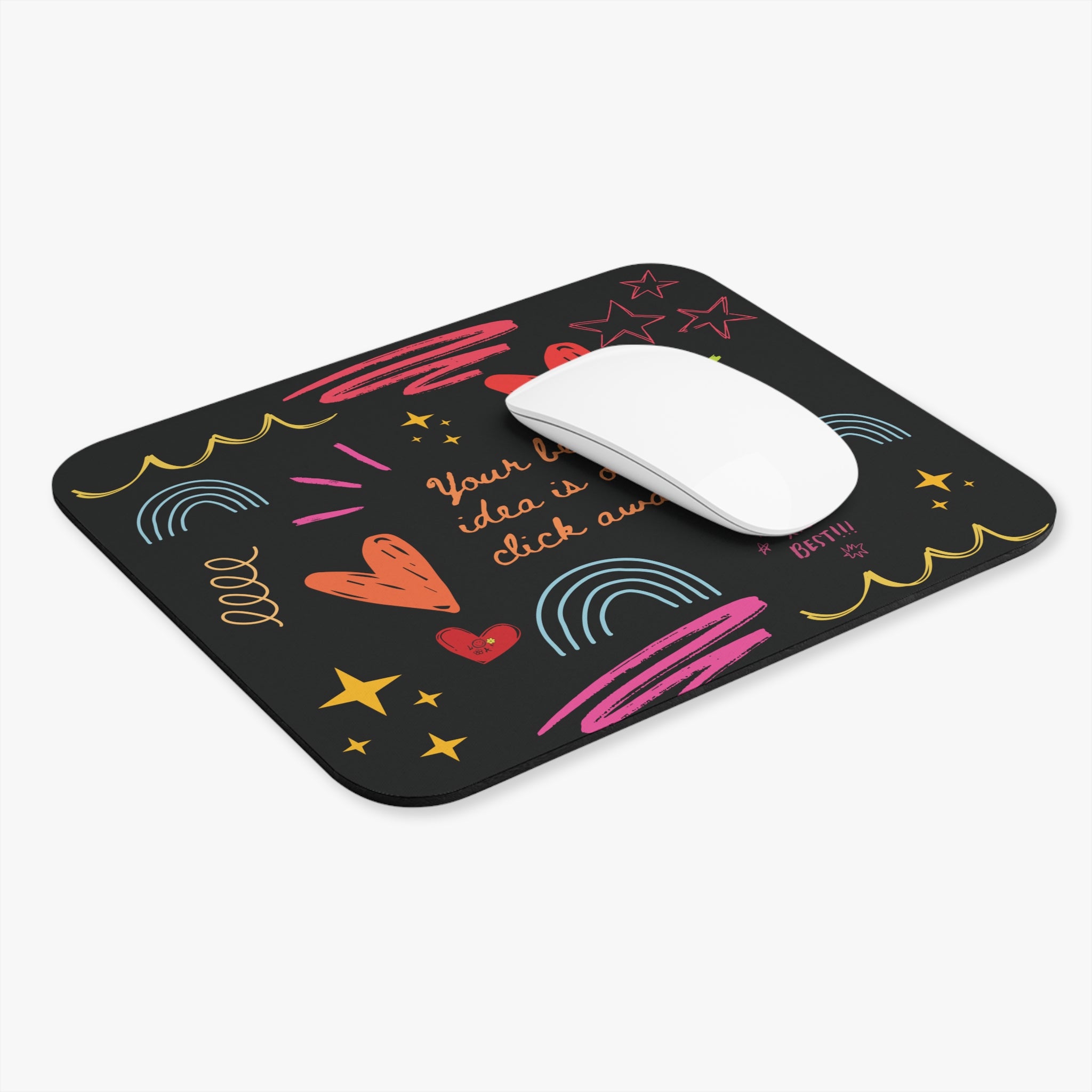 Mouse Pad (One click) – LA- Look Awesome