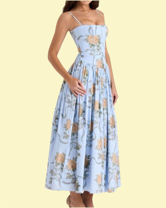 "Eternal Garden" Dress - Floral Maxi