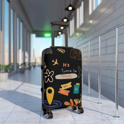 Suitcase "It's Time to travel"