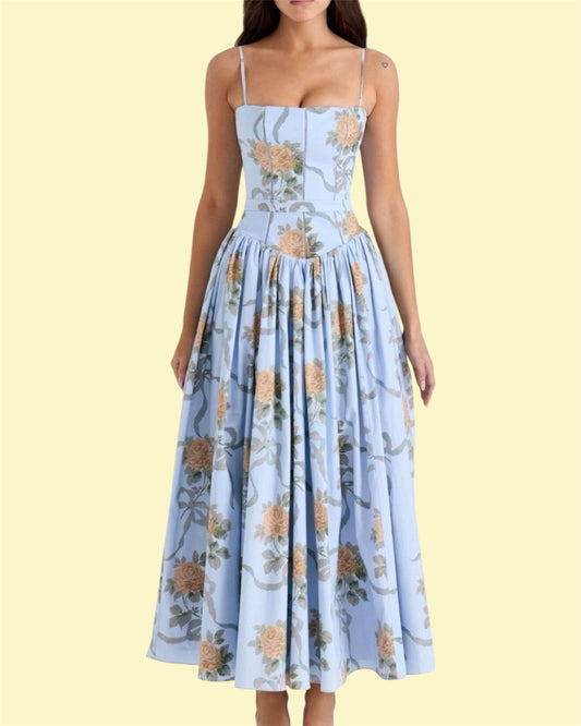 "Eternal Garden" Dress - Floral Maxi